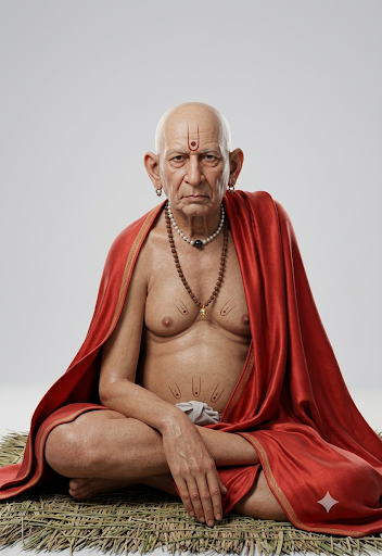 Sawami Samarth Sitting Pose 3D Model (5 Inch)